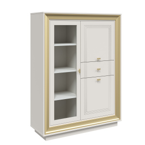 Шкаф низкий (1 стеклодверь) Прато