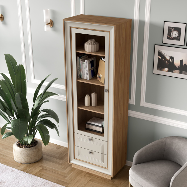 Шкаф-витрина Прато