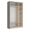 Шкаф распашной трехдверный с зеркалом Капри