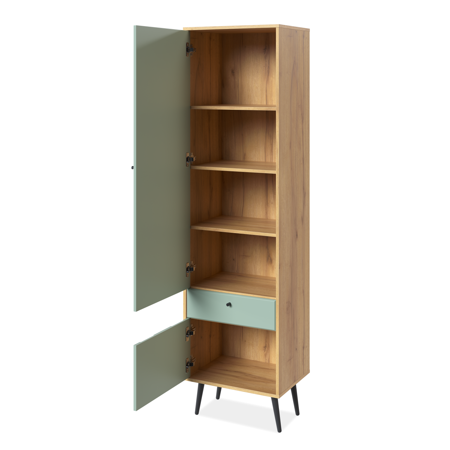 Шкаф-пенал Вега Саксония в интернет-магазине Кураж