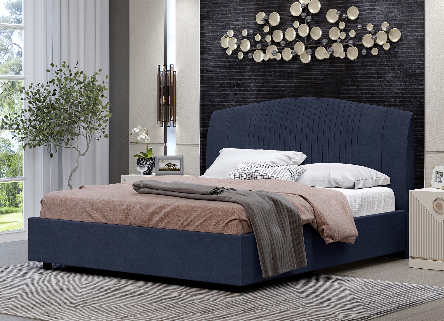 Новые интерьерные кровати 