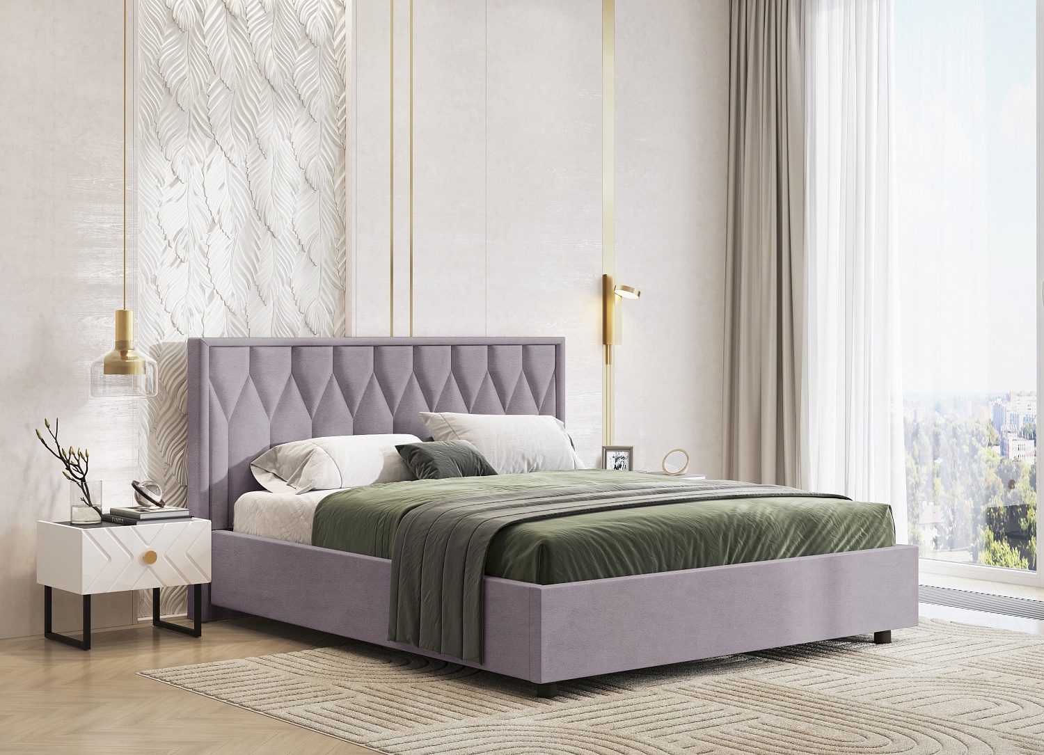 Новые интерьерные кровати 