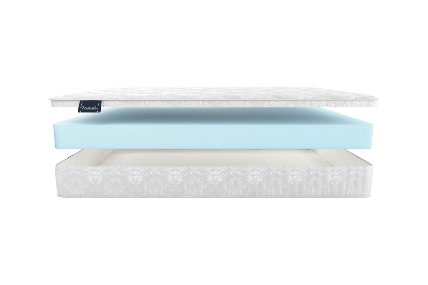 Матрас 140×200 беспружинный со съемным чехлом на молнии PALERMO COTONE