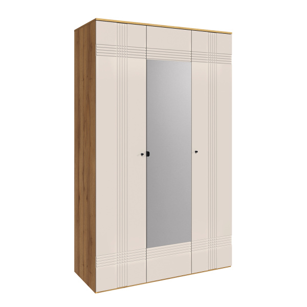 Шкаф распашной трехдверный Вега Саксония